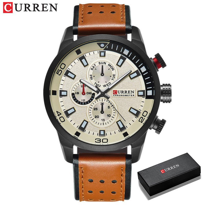 Luxury Watch Magazine - 2017 CURREN Stijlvol Horloge Mannen Luxe
