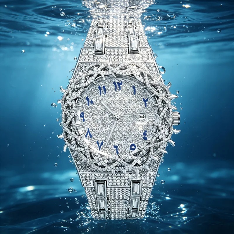 Iced Out Bling Heren Quartz Ho - Luxury Watch Iceberg recensie en prijs