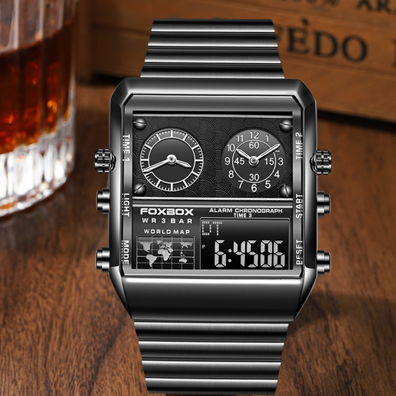 FOXBOX Herenhorloges Merk Luxe - Luxury Watch Magazine recensie en prijs