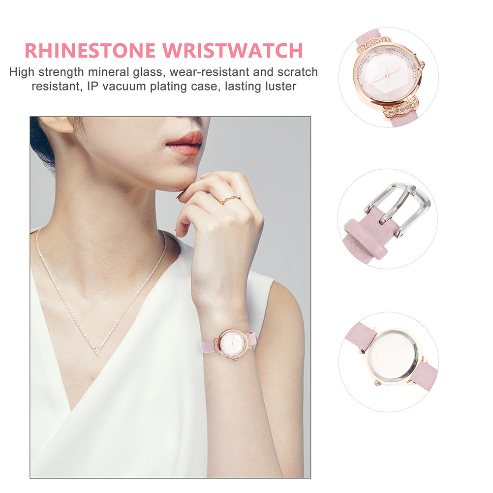 1 stuk dameshorloge met strass - Luxury Watch Gift For Her recensie en prijs